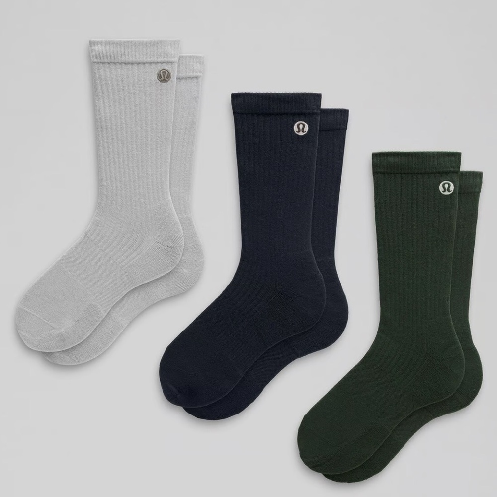 lululemon athletica Crew Socks - 3 Pack